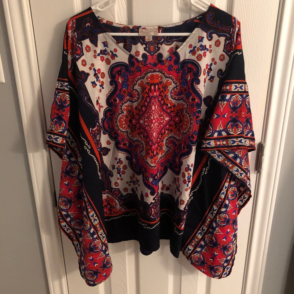 Dress Barn rectangle poncho.